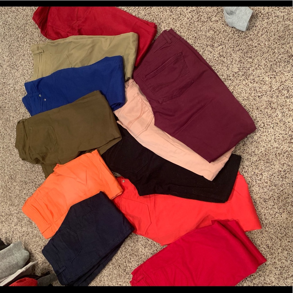 Colored jeans/jeggings